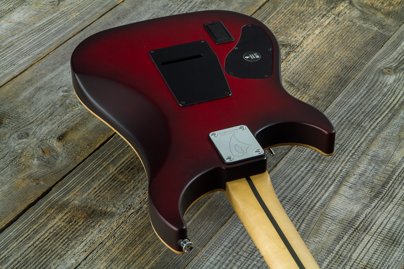 Vigier Excalibur Ultra Hsh Trem Mn - Double Ruby Fade Matte - E-Gitarre in Str-Form - Variation 7