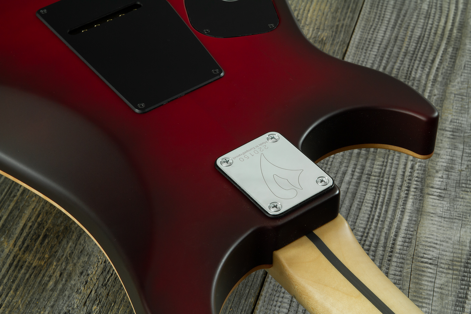 Vigier Excalibur Ultra Hsh Trem Mn - Double Ruby Fade Matte - E-Gitarre in Str-Form - Variation 8