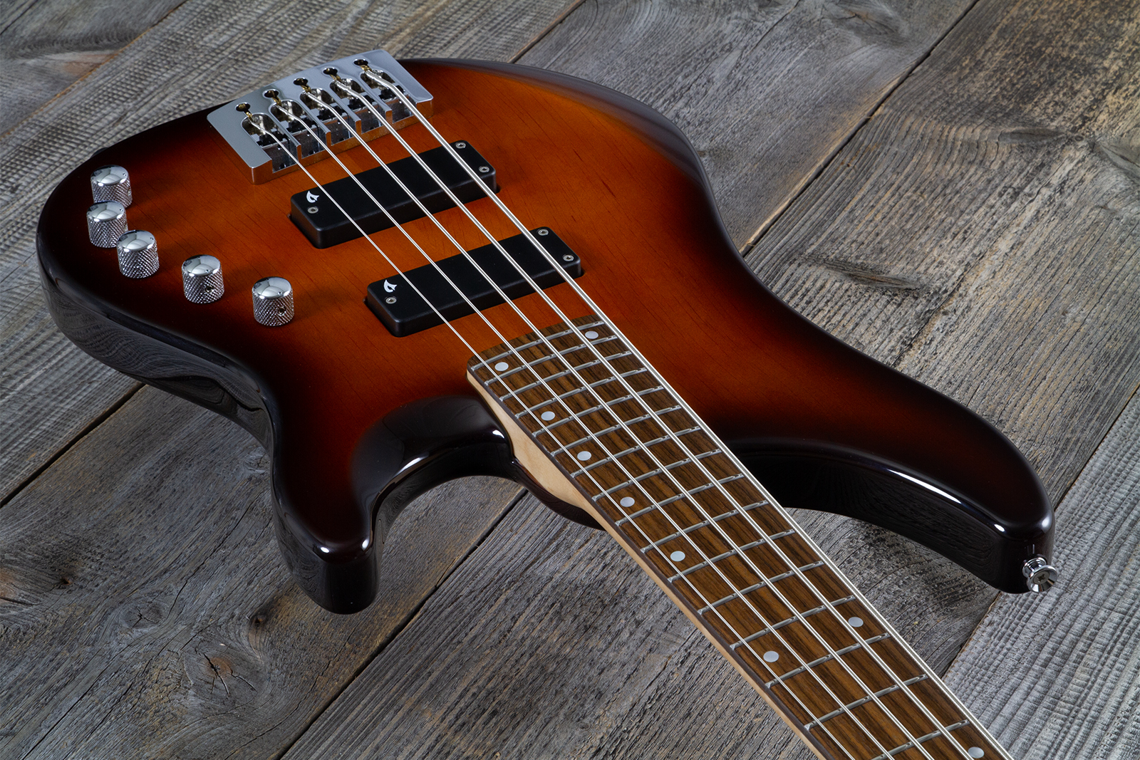 Vigier Excess Original 5c Active Rw - Antique Violin - Solidbody E-bass - Variation 2