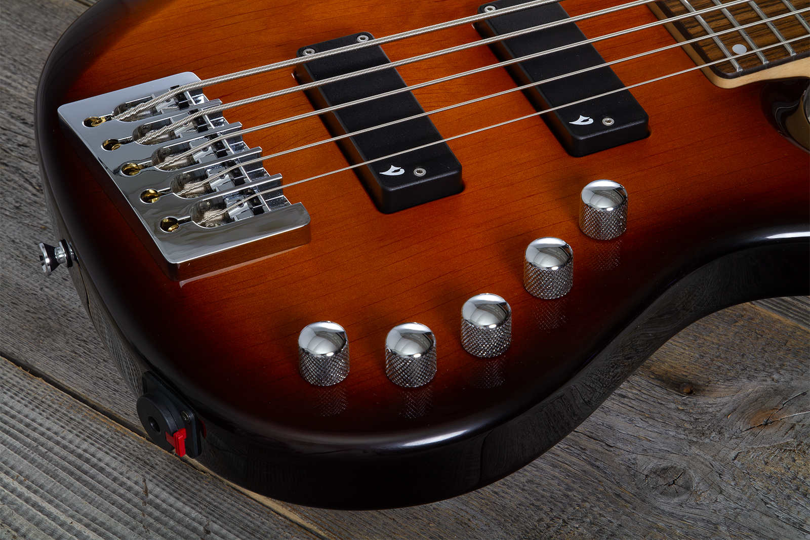 Vigier Excess Original 5c Active Rw - Antique Violin - Solidbody E-bass - Variation 3