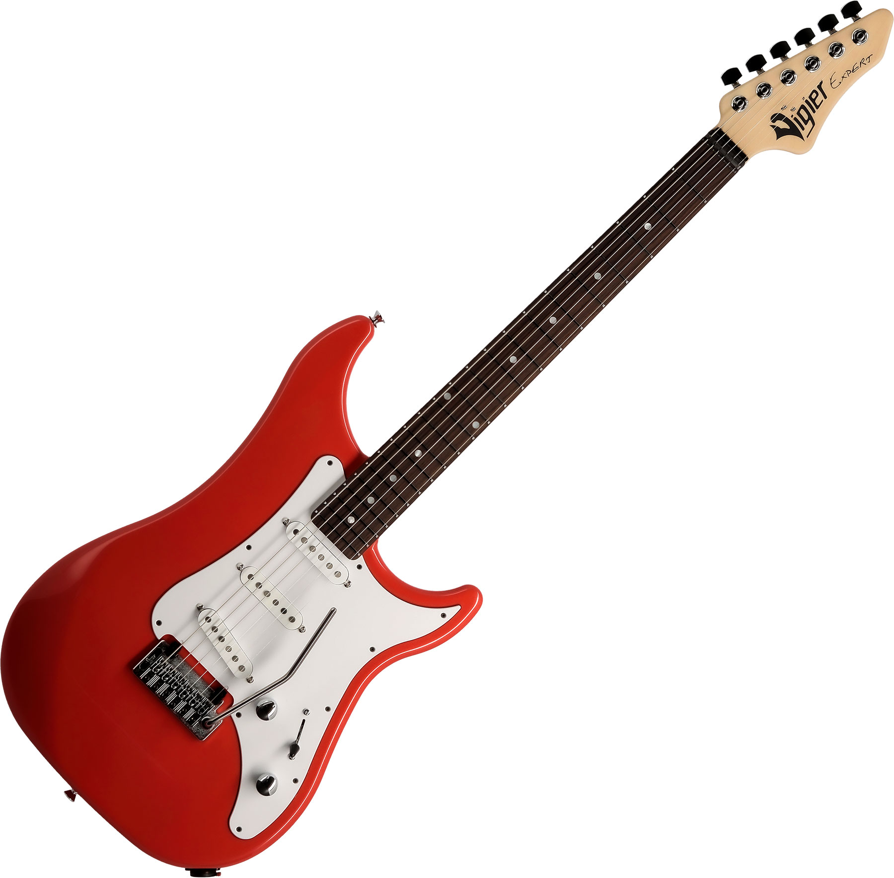 Solidbody egitarre Vigier Expert Classic Rock (Trem, RW) normandie red rot