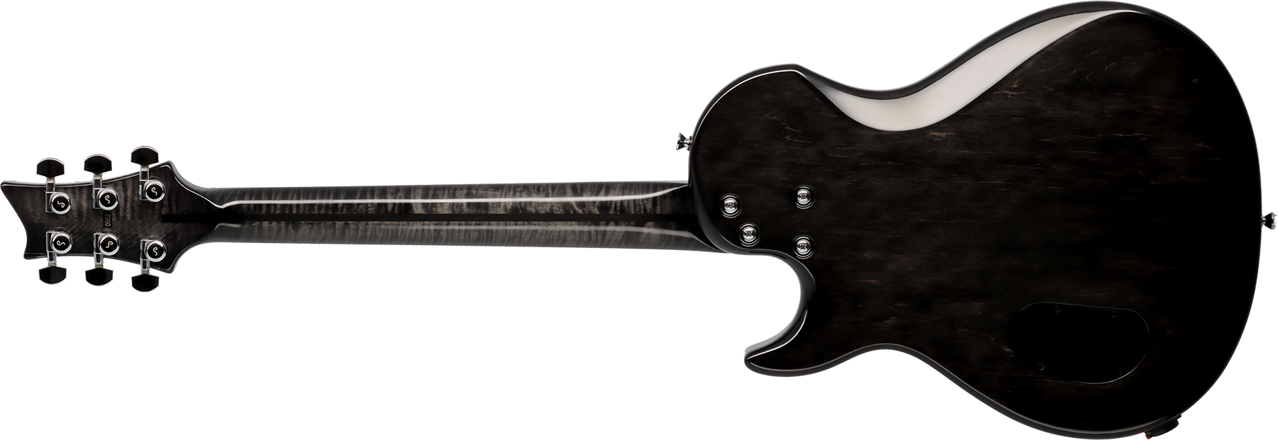 Vigier G.v. Hollow 2h Ht Rw - Ebony Fade - Semi-Hollow E-Gitarre - Variation 1