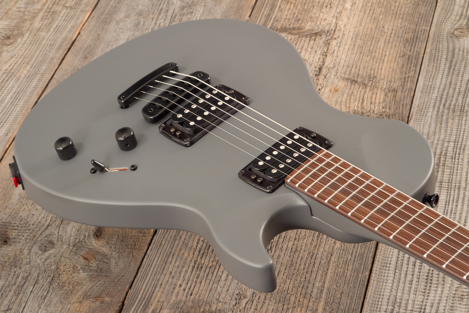 Vigier G.v. Rock 2h Ht Rw - Grey Matter - Single-Cut-E-Gitarre - Variation 2