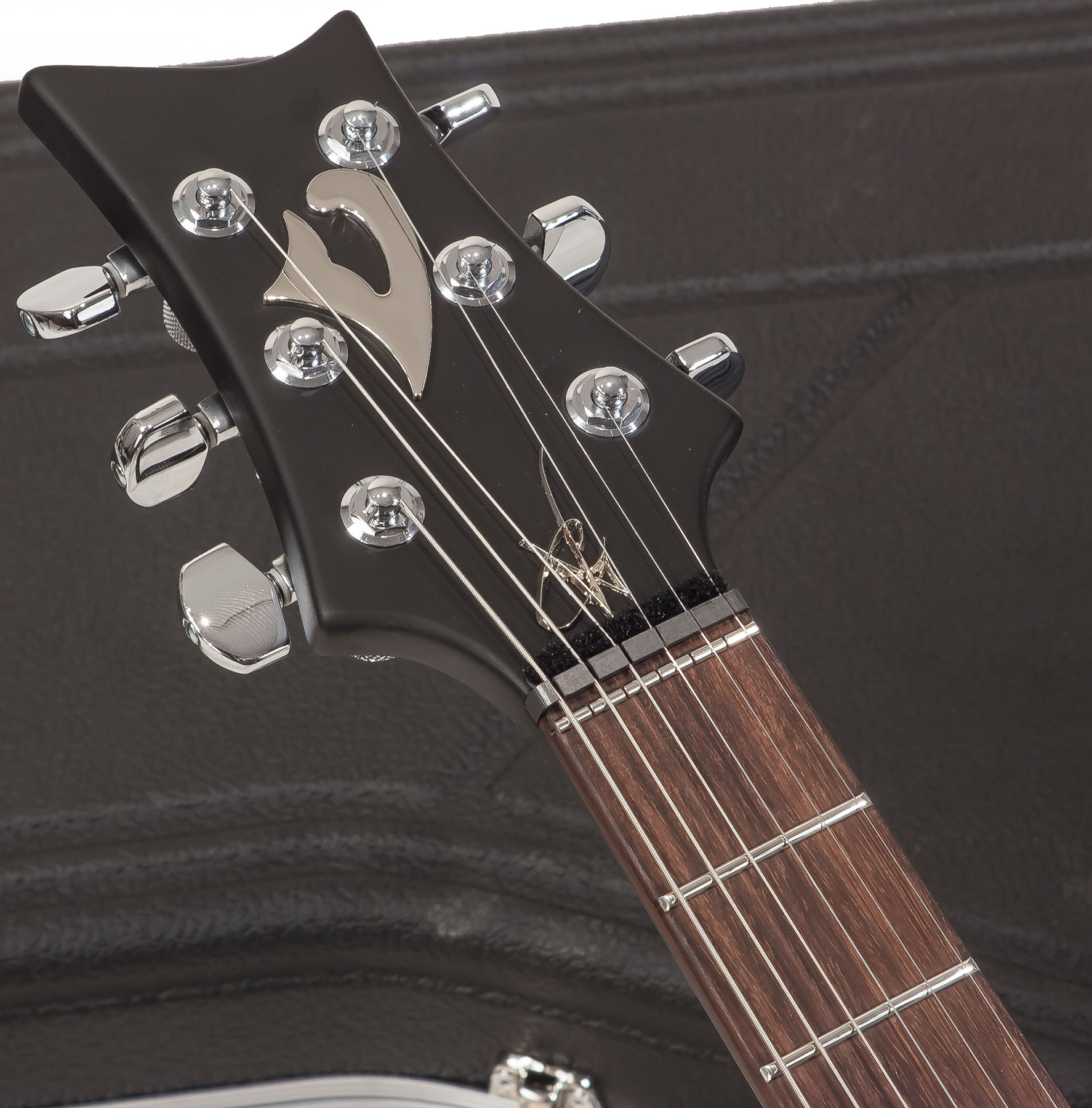 Vigier G.v. Rock Hh Ht Rw - Matte Black - Single-Cut-E-Gitarre - Variation 4