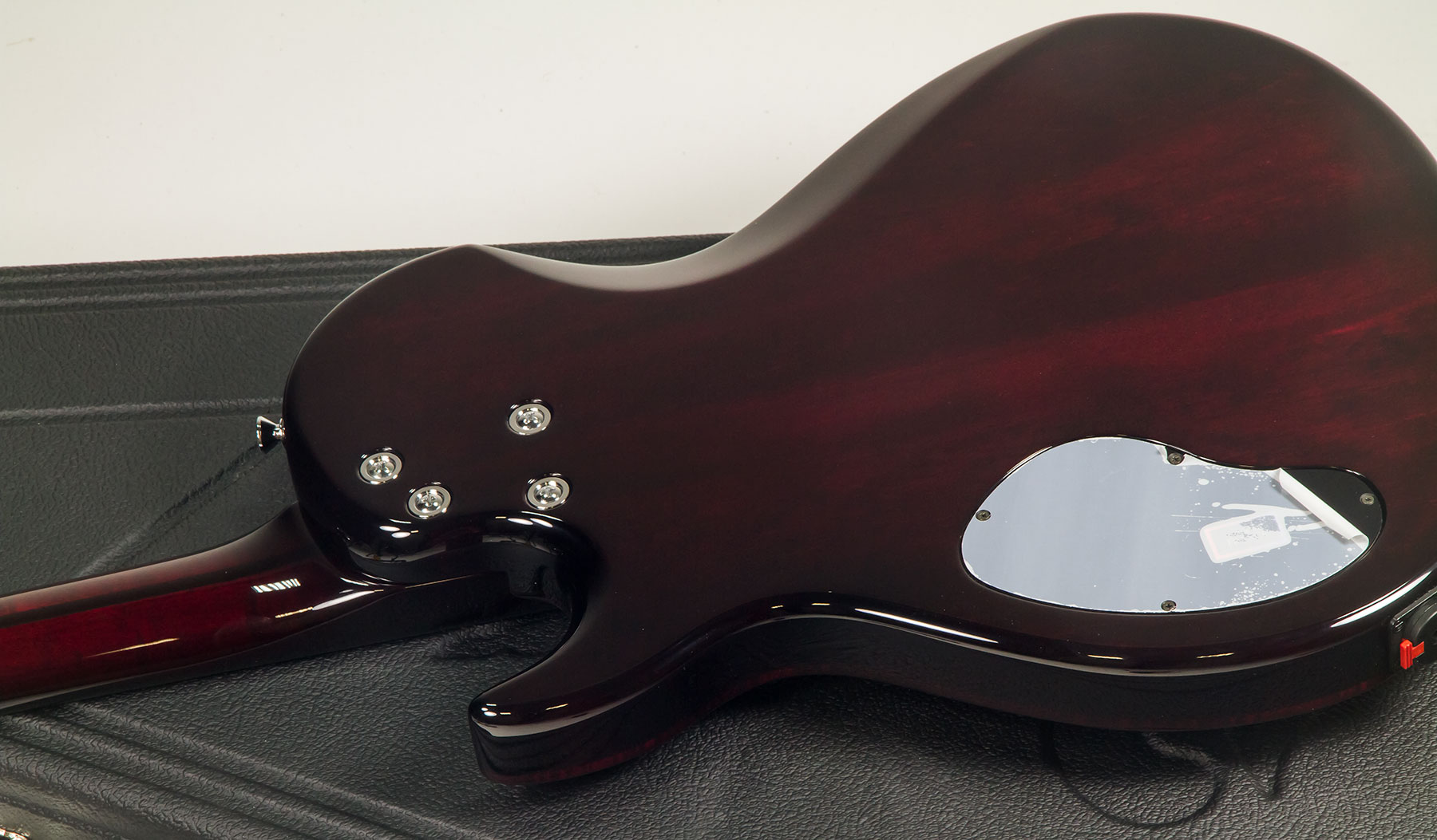 Vigier G.v. Wood Hh Ht Phe - Burgundy Fade - Single-Cut-E-Gitarre - Variation 3