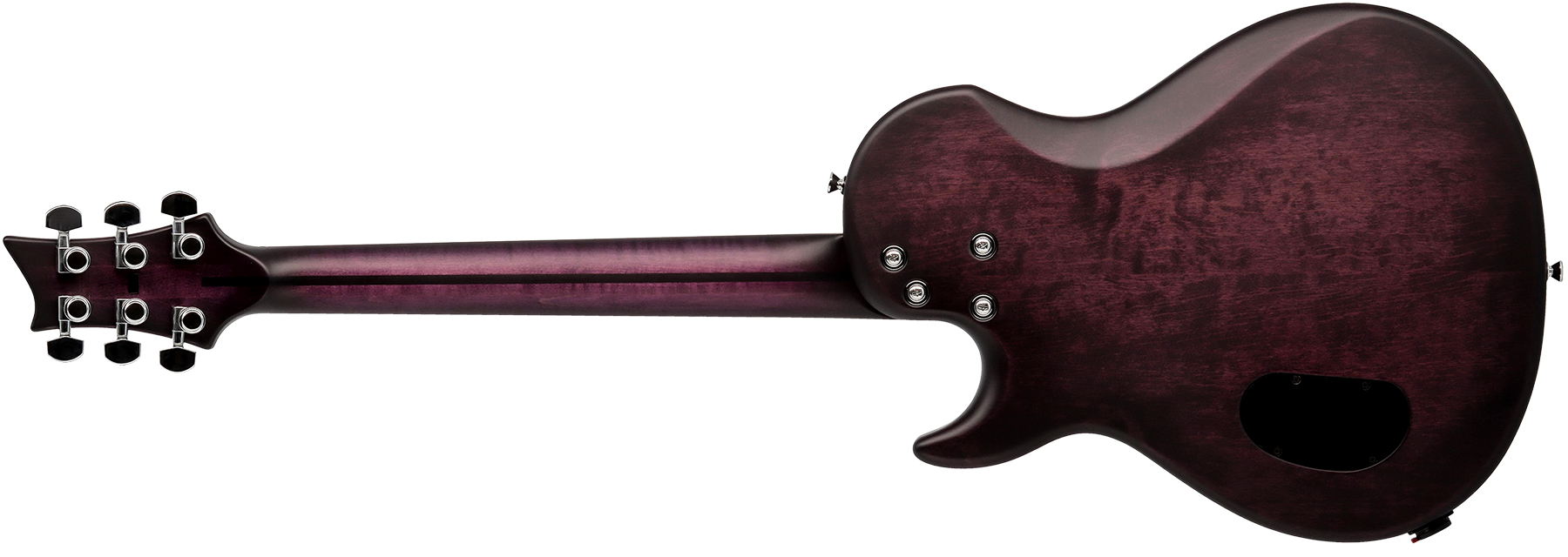 Vigier G.v. Wood Hollow 2h Ht Rw - Purple Fade - Semi-Hollow E-Gitarre - Variation 1
