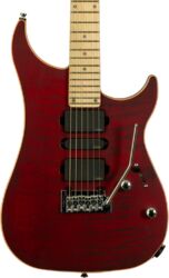 E-gitarre in str-form Vigier                         Excalibur Ultra - Double Ruby Fade Matte