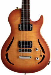 Semi-hollow e-gitarre Vigier                         G.V. Hollow - Amber