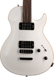 Single-cut-e-gitarre Vigier G.V. Rock - Pearl white