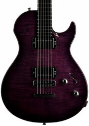 Single-cut-e-gitarre Vigier                         G.V. Wood - Purple fade