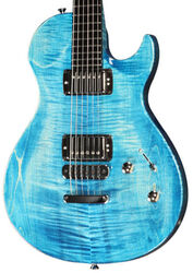 Single-cut-e-gitarre Vigier                         G.V. Wood - Stonewash blue