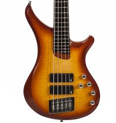 Solidbody e-bass Vigier                         Passion IV 5-String - Amber