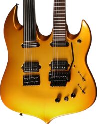 Doppelhals e-gitarre Vigier                         Ron Thal Double B Foot - Gold