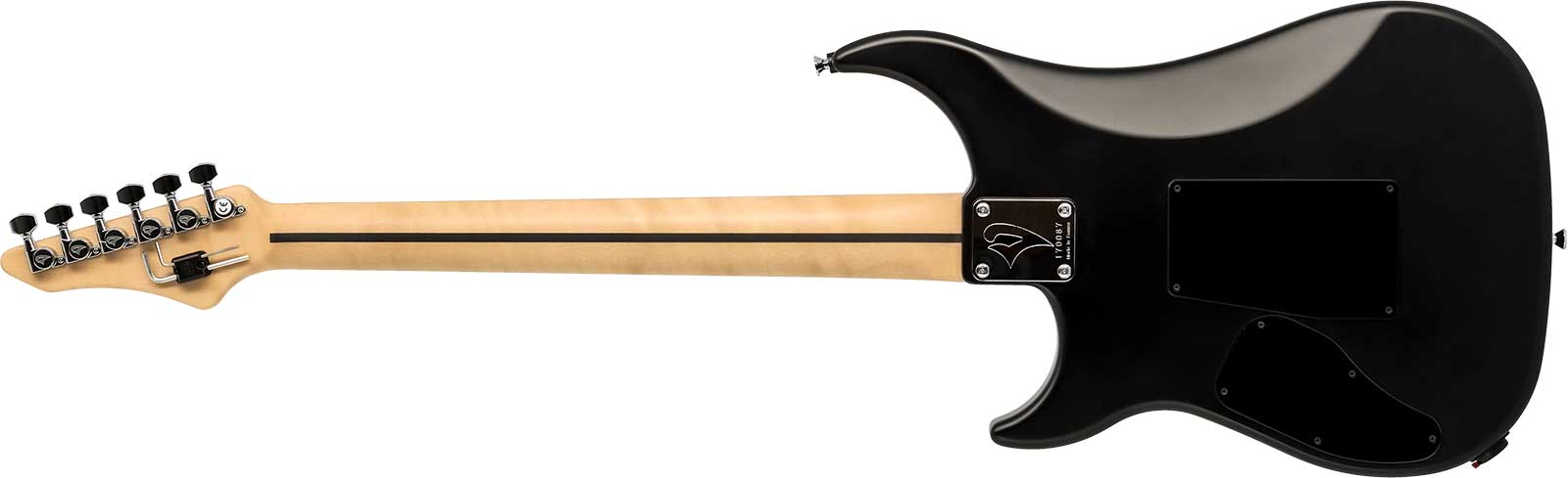 Vigier Ron Thal Bfoot Excalibur Signature Hs Fr Rw - Black Matte - Signature-E-Gitarre - Variation 1