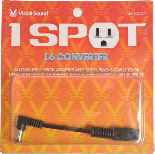 Visual Sound Cl6 Cable Reducteur 2.5 Vers 2.6 Pour Line 6 - Kabel - Main picture