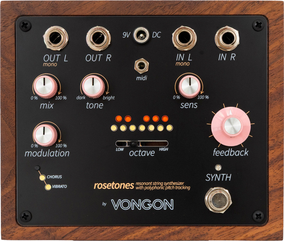 Vongon Rosetones String Synthesizer - Overdrive/Distortion/Fuzz Effektpedal - Main picture
