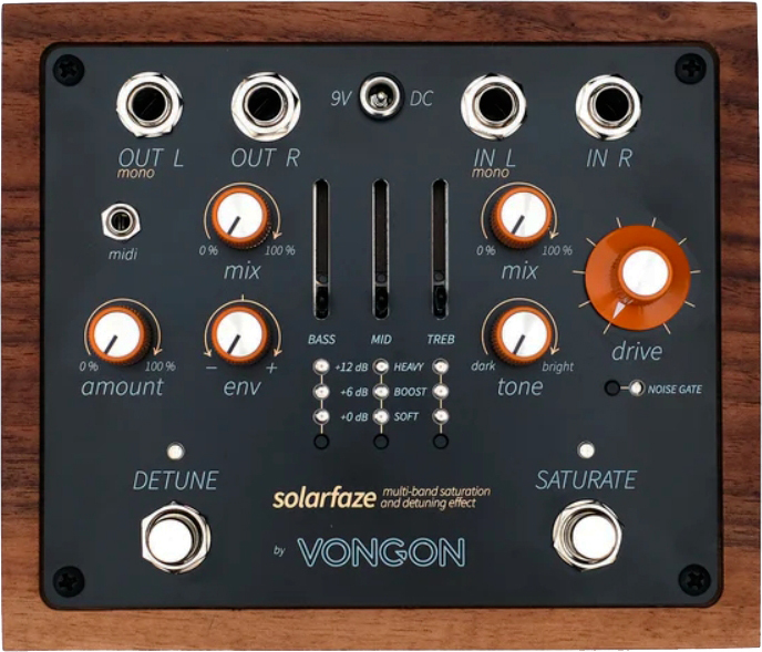 Vongon Solarfaze Saturation & Detuning Effect - Overdrive/Distortion/Fuzz Effektpedal - Main picture
