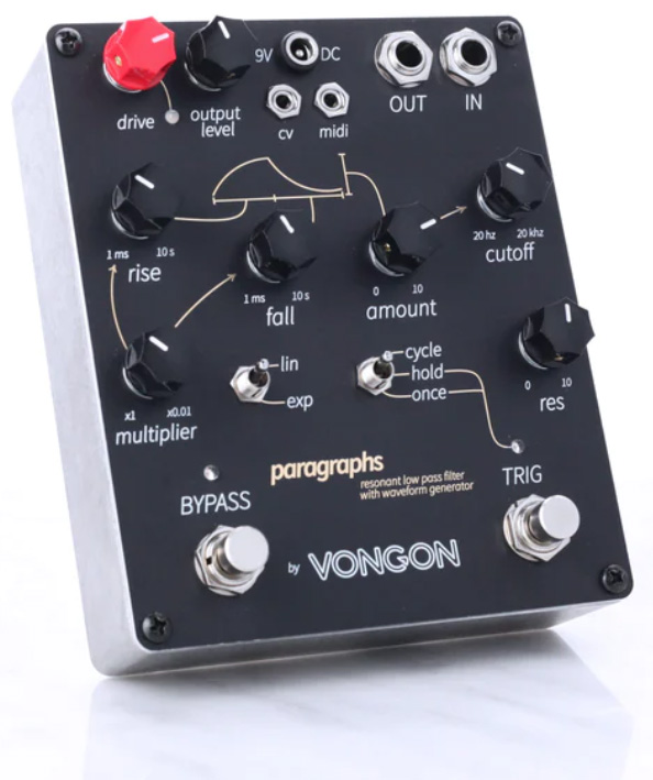 Vongon Paragraphs Resonant Lowpass Filter - Wah/Filter Effektpedal - Variation 2