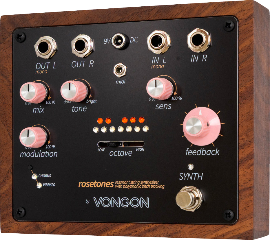 Vongon Rosetones String Synthesizer - Overdrive/Distortion/Fuzz Effektpedal - Variation 1