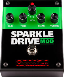 Overdrive/distortion/fuzz effektpedal Voodoo lab SPARKLE DRIVE MOD