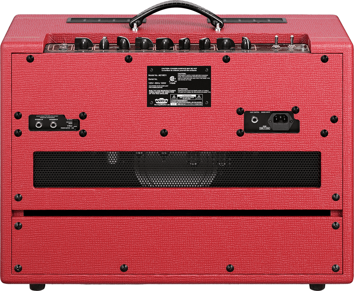 Vox Ac15c1 Limited Edition Classic Vintage Red - Combo für E-Gitarre - Variation 2