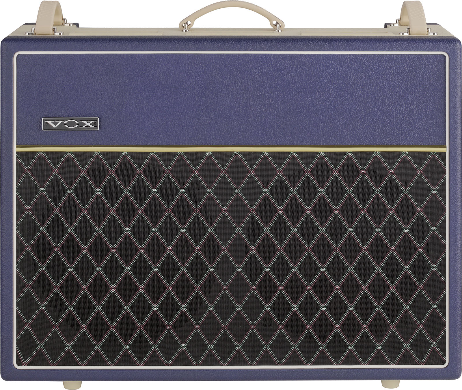 Vox Ac30c2 Ttbc All Tube Ltd 1x12 30w Two-tone Blue & Cream - Combo für E-Gitarre - Variation 1