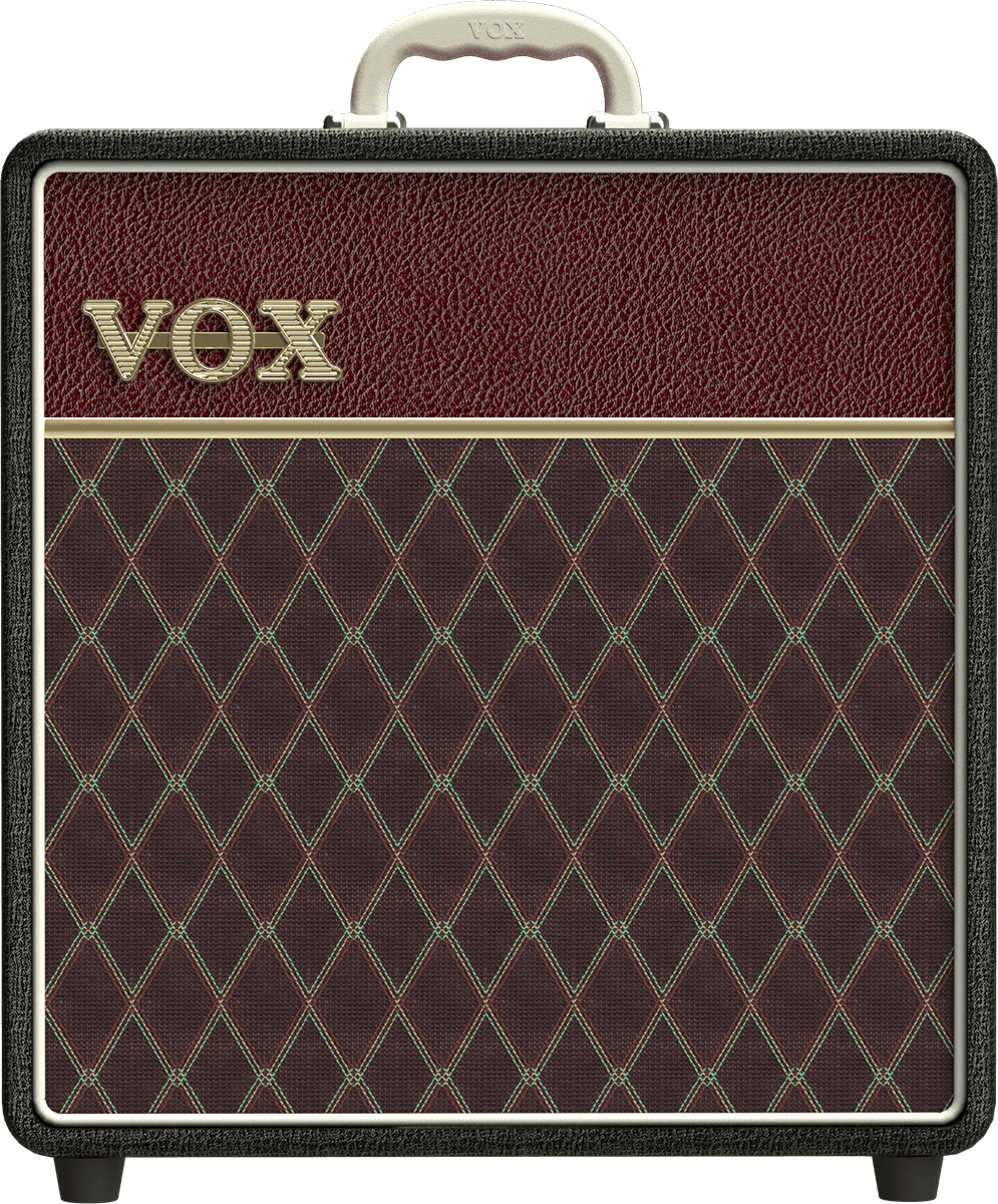 Vox Ac4c1-12 Ttbm Ltd Custom 1x12 4w Two-tone Black & Maroon - Combo für E-Gitarre - Variation 1