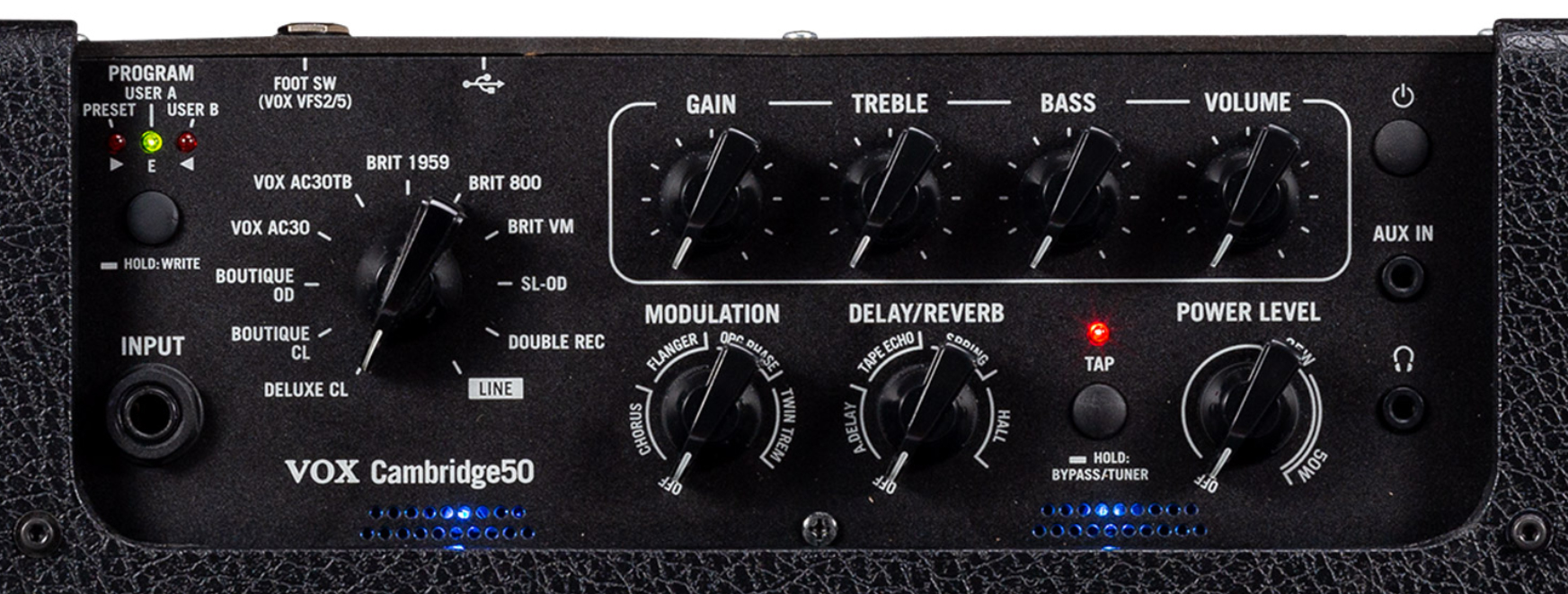 Vox Cambridge 50 Nutube 50w 1x12 - Combo für E-Gitarre - Variation 2