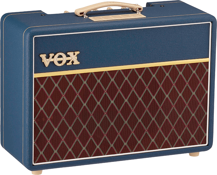 Vox Ac10c1 Limited Edition Rich Blue 1x10 10w - Combo für E-Gitarre - Main picture