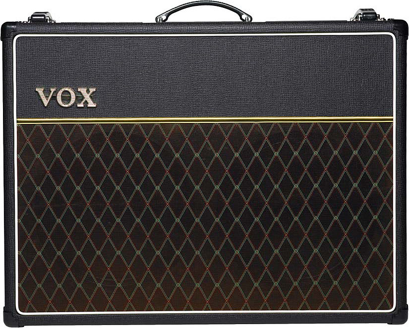 Vox Ac15c2 Twin Custom 15w 2x12 Celestion Greenback Black - Combo für E-Gitarre - Main picture