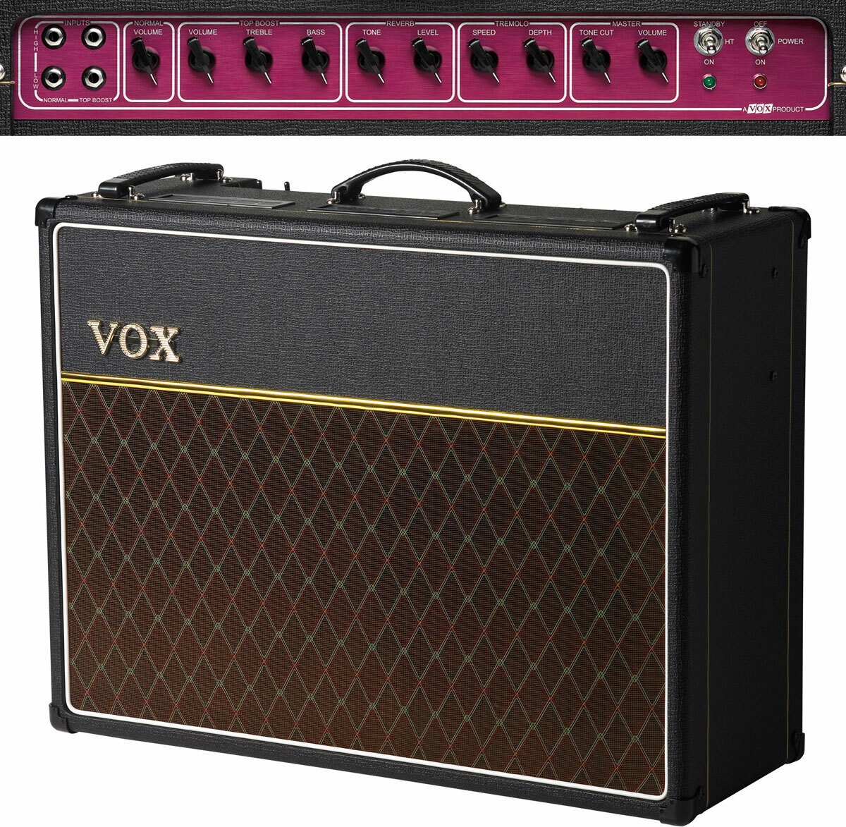 Vox Ac30c2 Custom 30w 2x12 Celestion G12m Greenback - Combo für E-Gitarre - Main picture