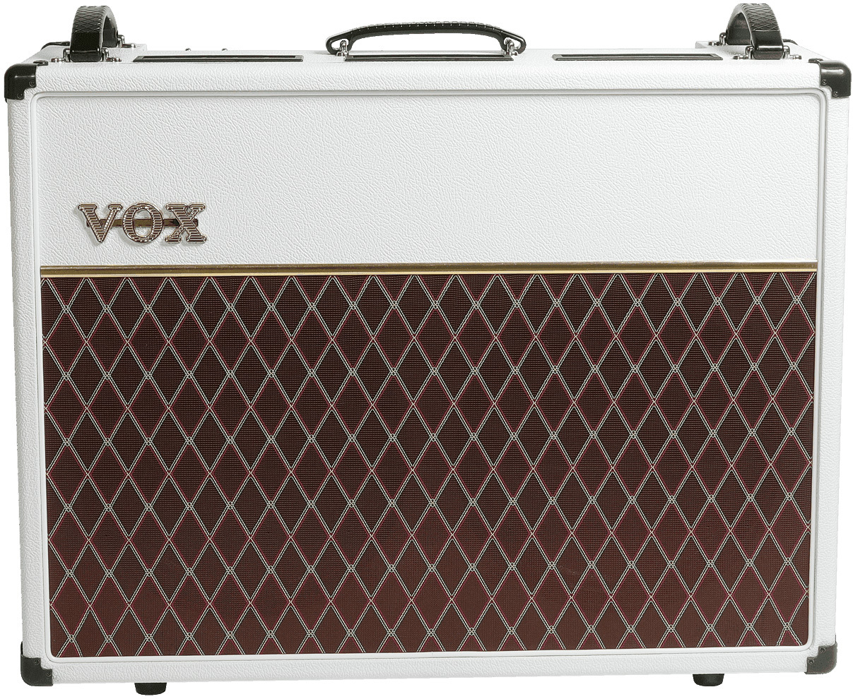 Vox Ac30c2 Limited Edition White Bronco 30w 2x12 - Combo für E-Gitarre - Main picture