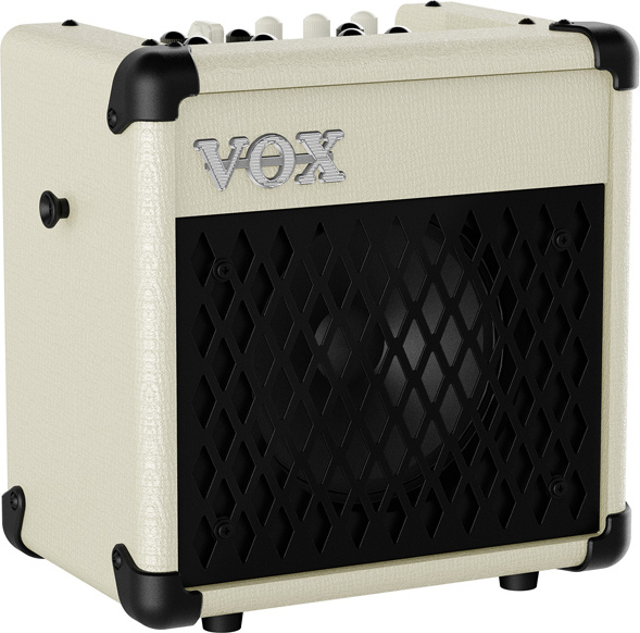 Vox Mini5 Rythm 5w 1x6.5 Ivory - Combo für E-Gitarre - Main picture