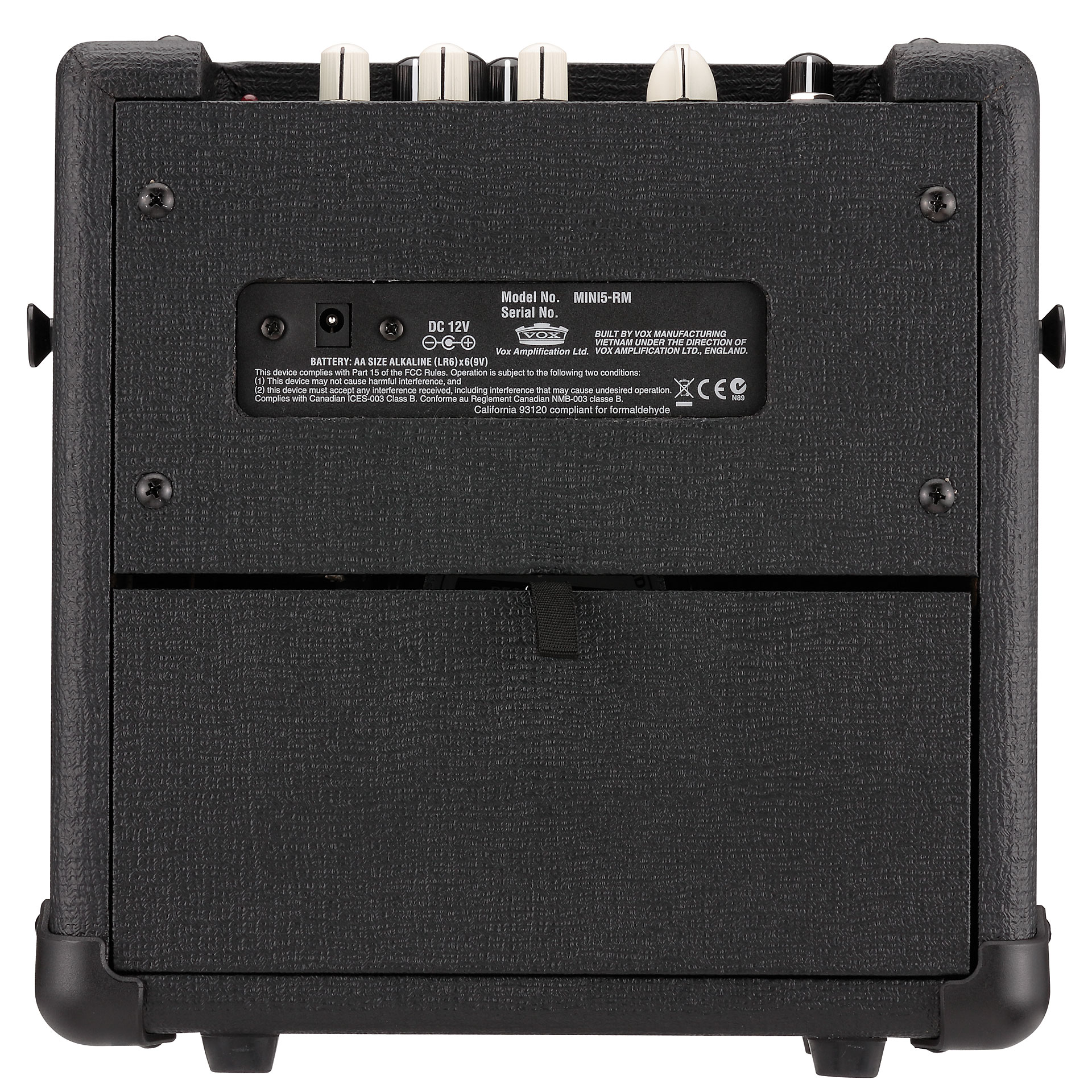 Vox Mini5 Rythm 5w 1x6.5 Black - Combo für E-Gitarre - Variation 2