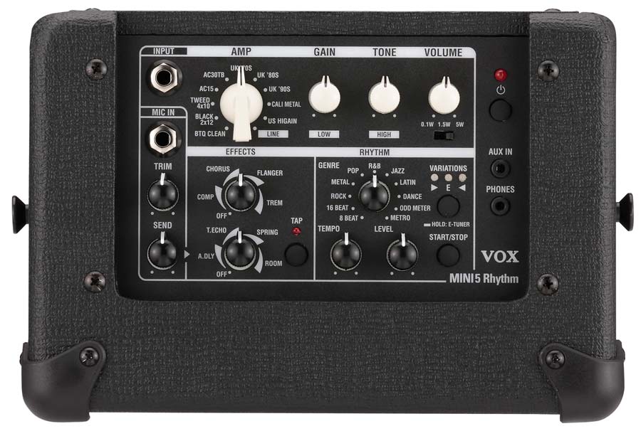 Vox Mini5 Rythm 5w 1x6.5 Black - Combo für E-Gitarre - Variation 3