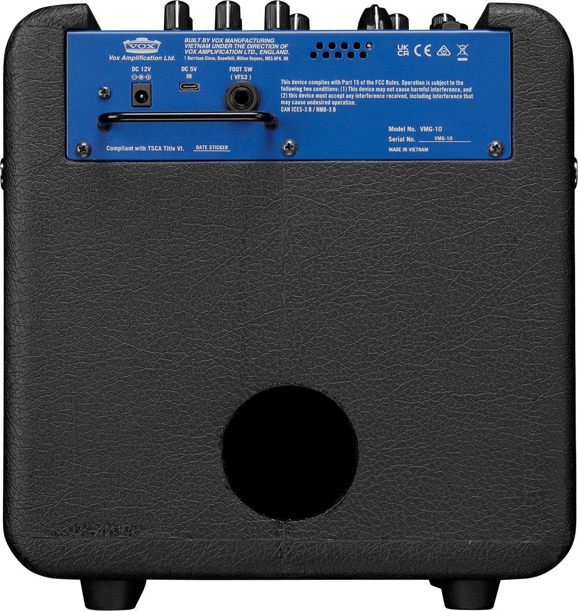 Vox Mini Go 10 Ltd 1x6.5 10w Cobalt Blue - Combo für E-Gitarre - Variation 1