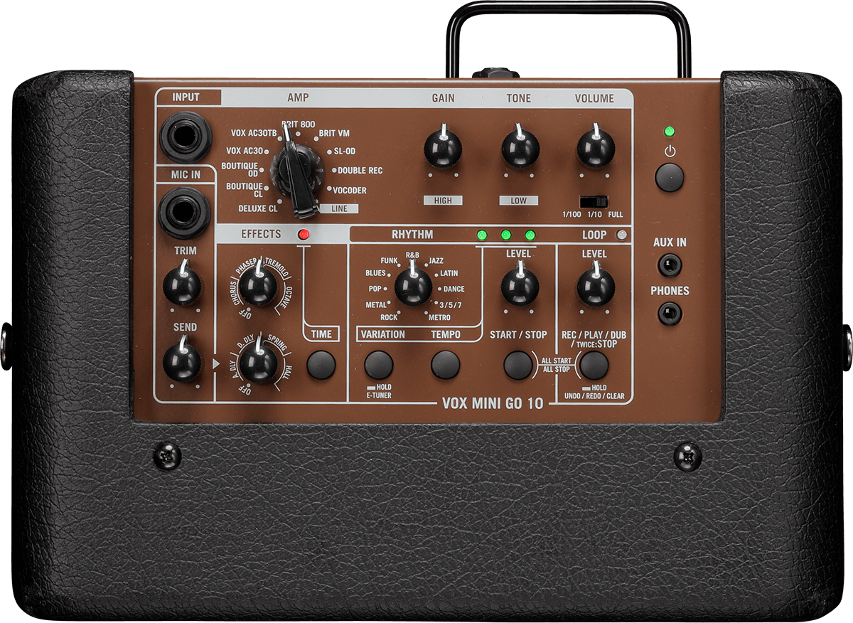 Vox Mini Go 10 Ltd 1x6.5 10w Earth Brown - Combo für E-Gitarre - Variation 2