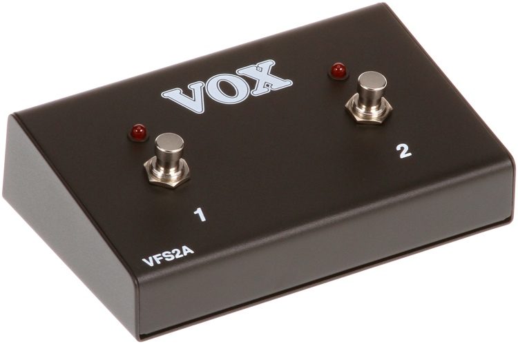 Vox Vfs-2a Dual Footswitch With Led Pour Valve Reactor & Ac Custom - Fußschalter für Verstärker - Variation 1