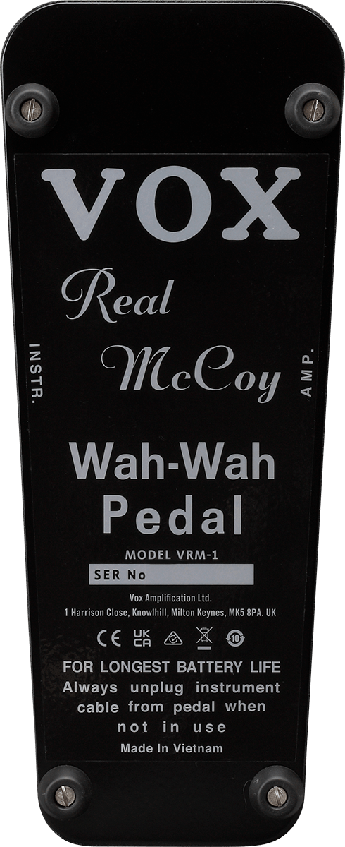 Vox Vrm-1 Real Mccoy Wah Pedal - Wah/Filter Effektpedal - Variation 2