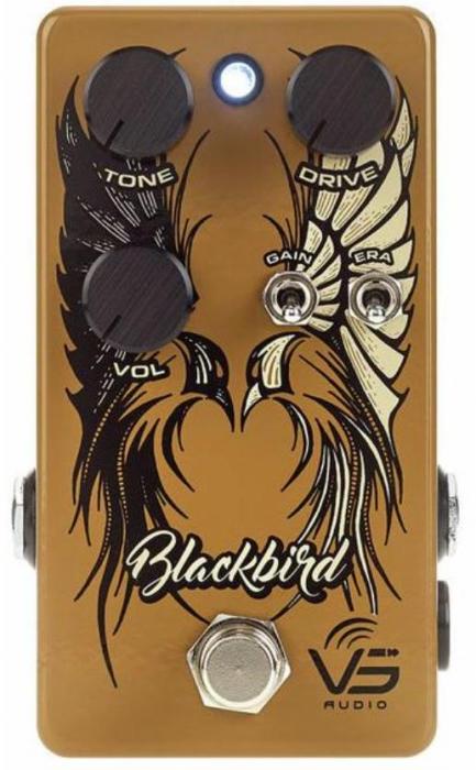 Overdrive/distortion/fuzz effektpedal Vs audio Blackbird Overdrive