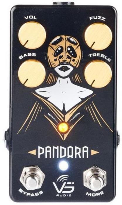 Overdrive/distortion/fuzz effektpedal Vs audio Pandora Fuzz