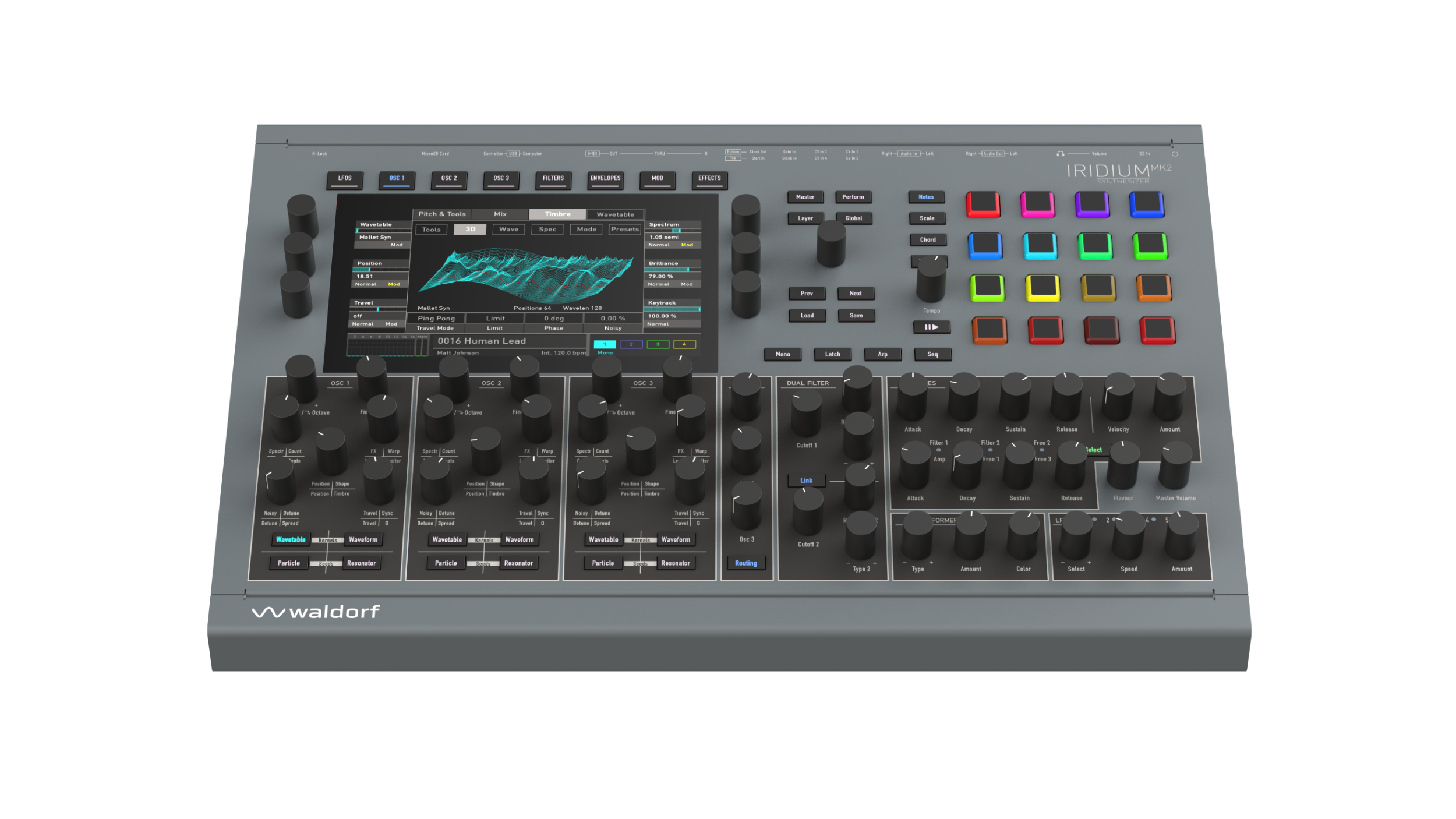 Waldorf Iridium Desktop Mk2 - Expander - Variation 5