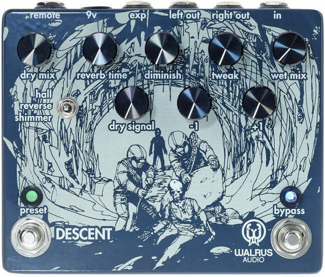 Walrus Descent - Reverb/Delay/Echo Effektpedal - Main picture