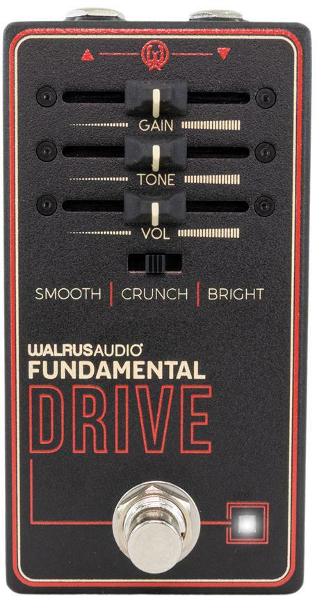 Walrus Fundamental Drive - Overdrive/Distortion/Fuzz Effektpedal - Main picture