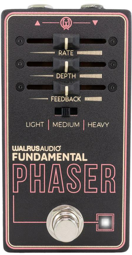 Walrus Fundamental Phaser - Modulation/Chorus/Flanger/Phaser & Tremolo Effektpedal - Main picture