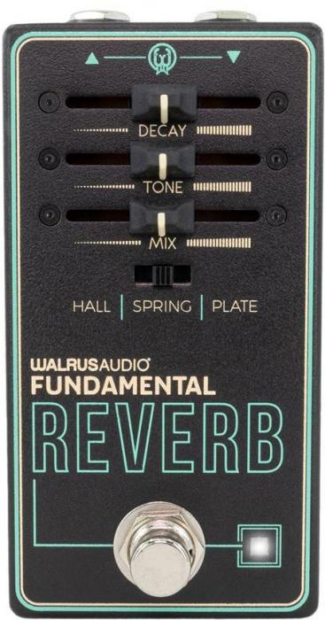 Reverb/delay/echo effektpedal Walrus Fundamental Reveb