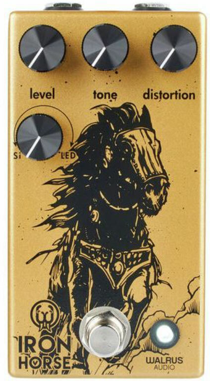 Walrus Iron Horse Lm308 Distortion V3 - Overdrive/Distortion/Fuzz Effektpedal - Main picture