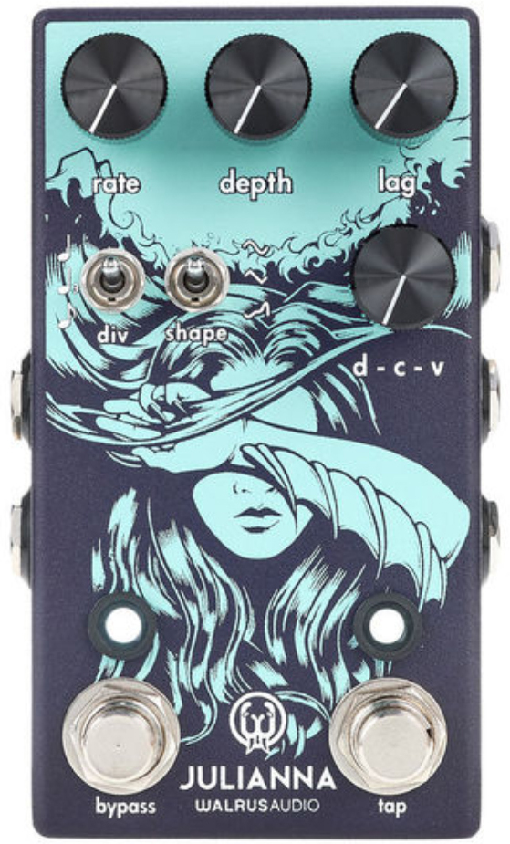 Walrus Julianna Deluxe Chorus/vibrato - Modulation/Chorus/Flanger/Phaser & Tremolo Effektpedal - Main picture