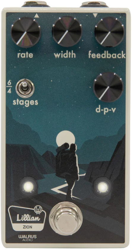 Walrus Audio Lillian Multi Stage Analog Phaser National Park Ltd - Modulation/Chorus/Flanger/Phaser & Tremolo Effektpedal - Main picture
