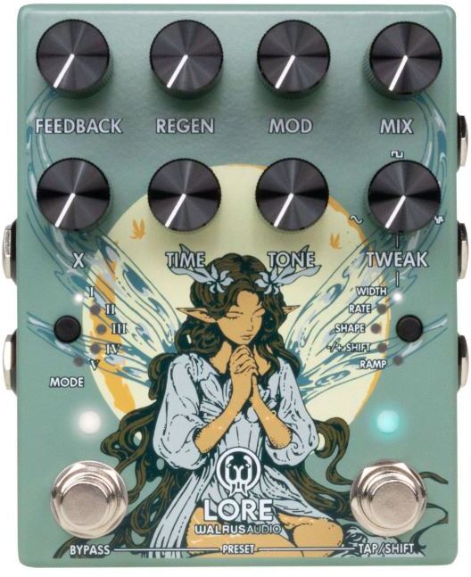 Walrus Audio Lore Mkii Green - Reverb/Delay/Echo Effektpedal - Main picture